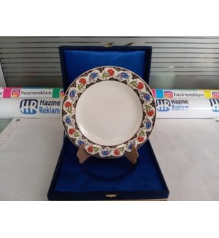 HZ-015 ÇİNİ TABAK PLAKET 